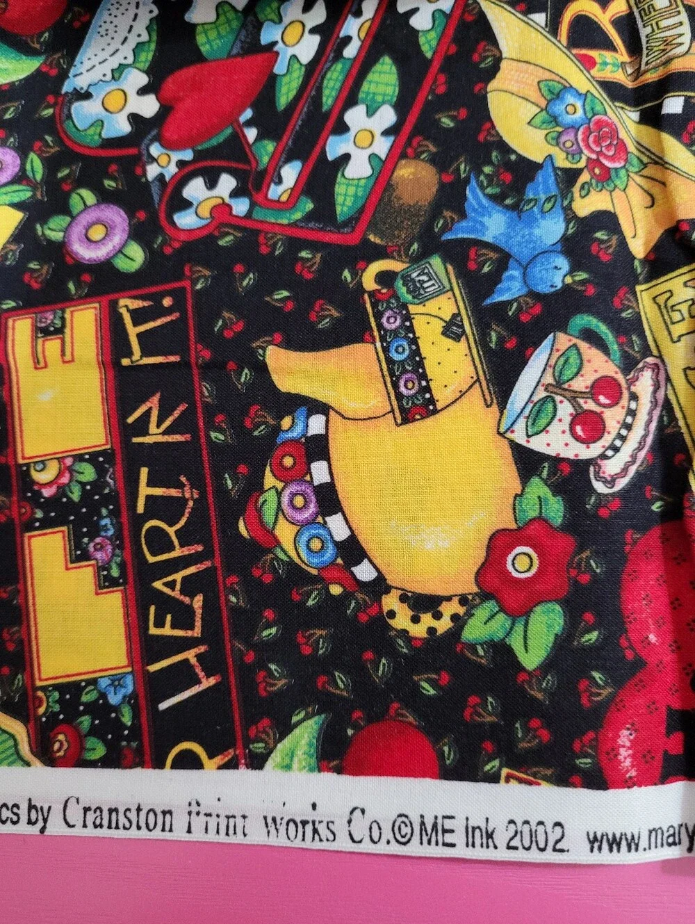 Mary Engelbreit VIP Fabrics By Cranston Sewing Fabric (1524)